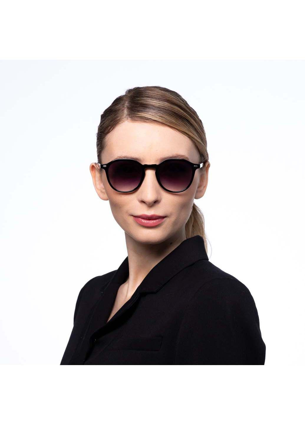 Солнцезащитные очки Панто женские 850-188 LuckyLOOK (291885984)
