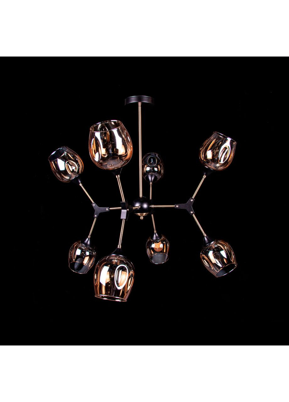 Люстра в стилі лофт на 8 лампочок N4858/8 No Brand (352230330)