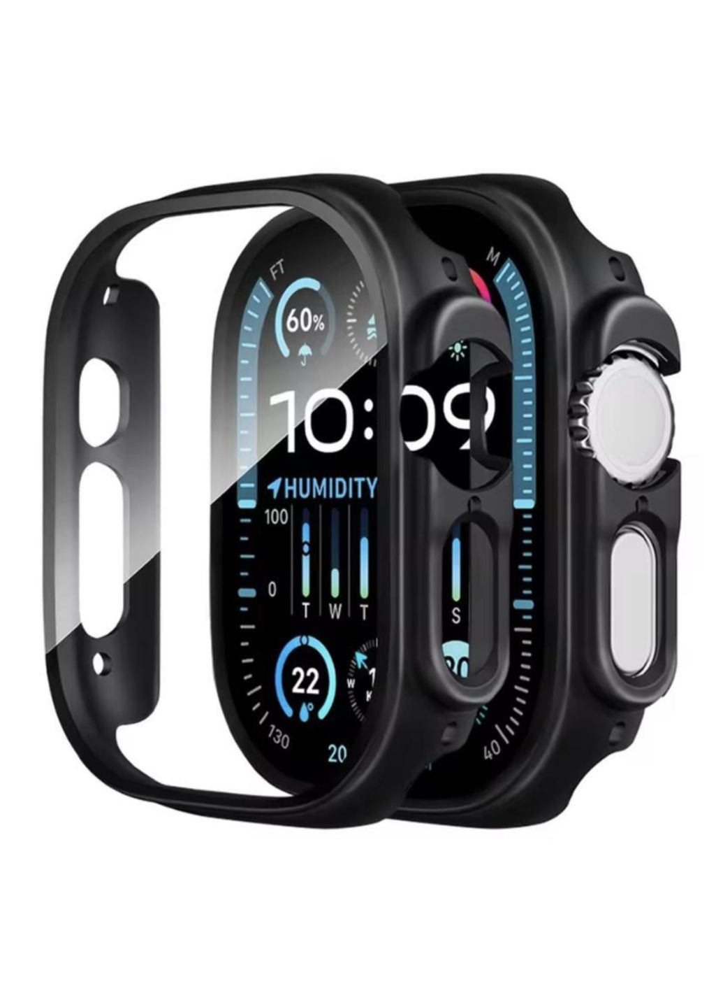 Захисний чохол Ultra бампер протиударний для Apple Watch Ultra 49 mm Чорний CHOICE (361855464)