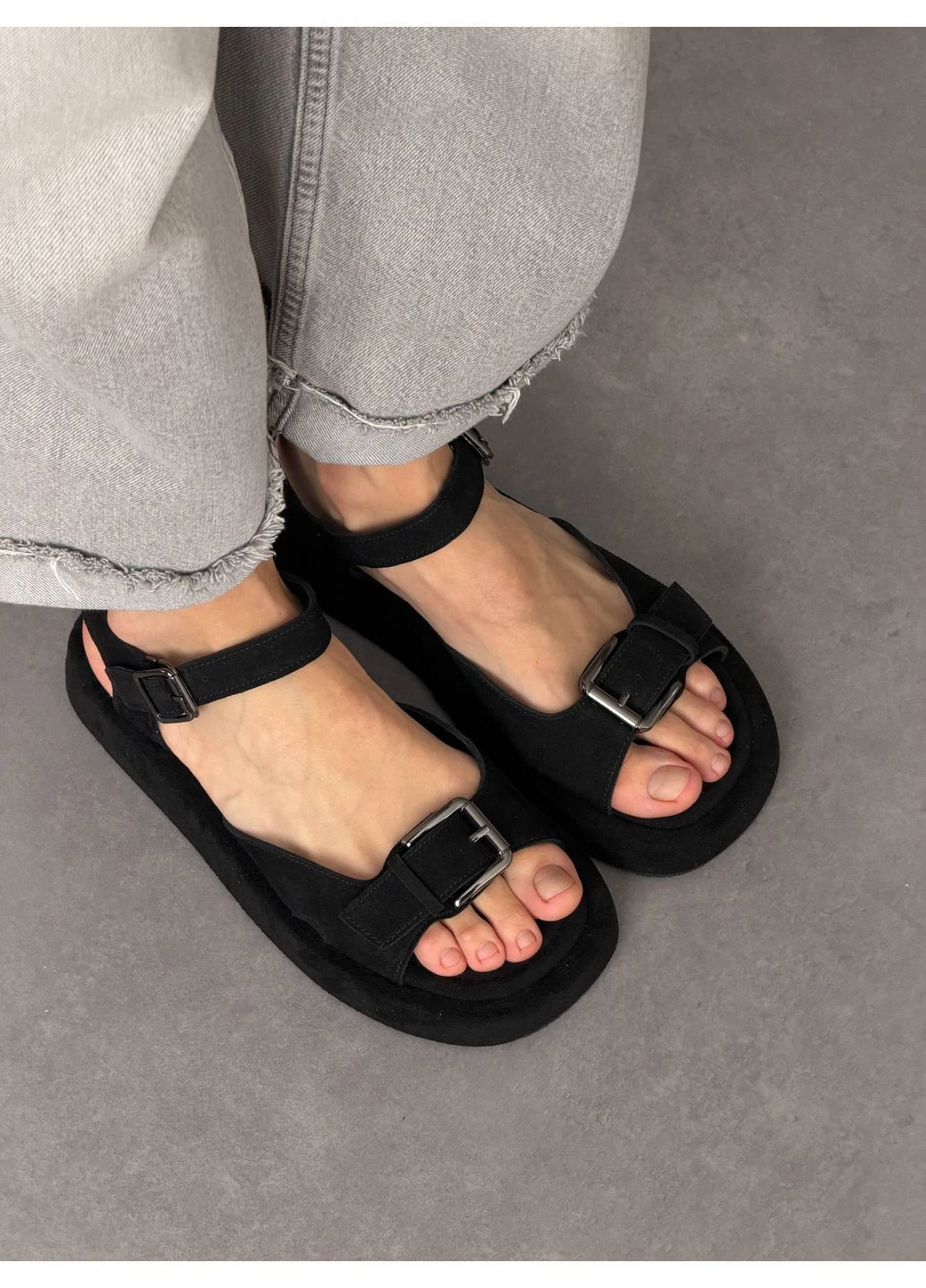 Чорні сандалі No Brand (388994526)