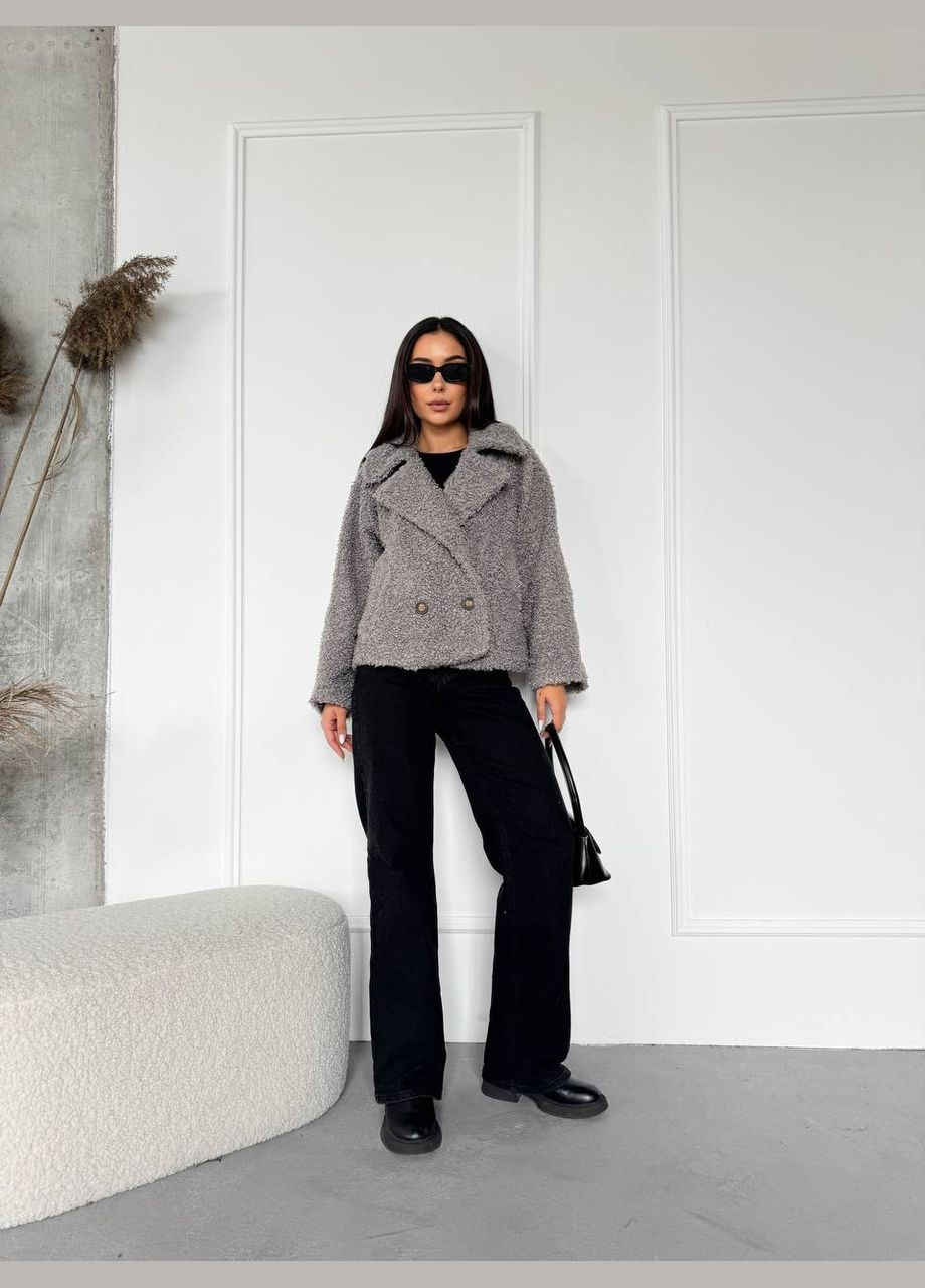 Женская короткая шуба из букле Fashion (306812613)