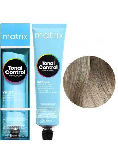 Кислотный гелевый тонер для волос Tonal Control PreBonded Acidic Gel Toner 9AA, 90 мл Matrix (292736097)