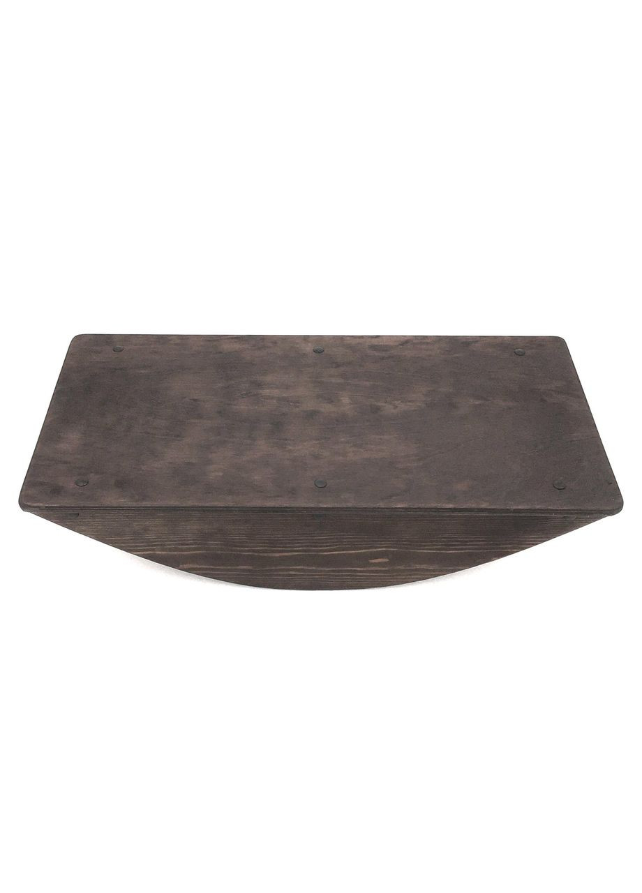 Балансувальна дошка з дерева Канпур 60х30х15 мокко (БЛН-600110) No Brand (328912092)