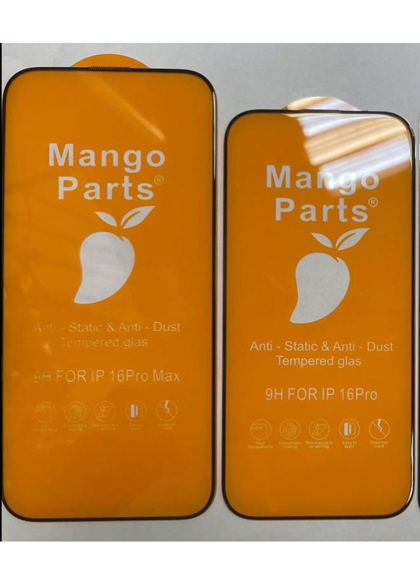 Захисне скло на 16 Antistatic 9H глянцеве 5D для айфона 16 full glue glass No Brand (369137554)