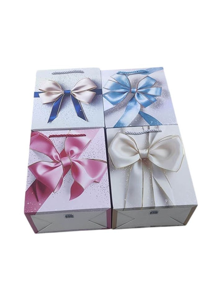 Пакет подарунковий паперовий L "Bow" 31*42*12см Home (350198824)