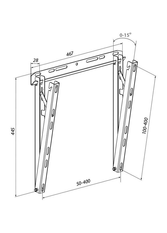 Кронштейн WMO-6341N KSL (322937644)