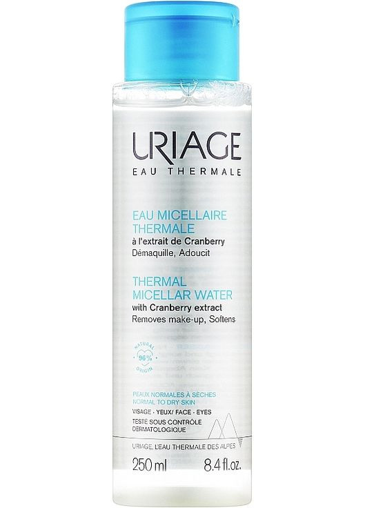 Міцелярна вода для нормальної шкіри Thermal Micellar Water Normal To Dry Skin 100ml (390537-118866) Uriage (368634541)