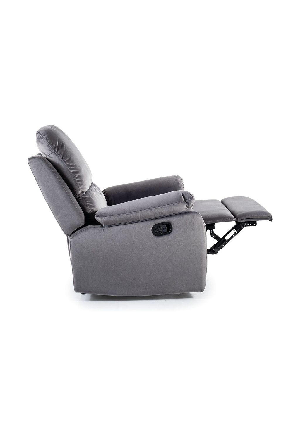 Крісло розкладне SPENCER 1 VELVET сіре BL.14 SPENCER1VSZ Signal (372178051)