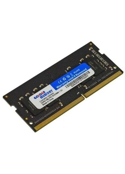 Память SO-DIMM, DDR4, 8Gb, 2666 MHz,, 1.2V, CL19 (GM26S19S8/8) GM26S19S8/8 Golden Memory (395337138)