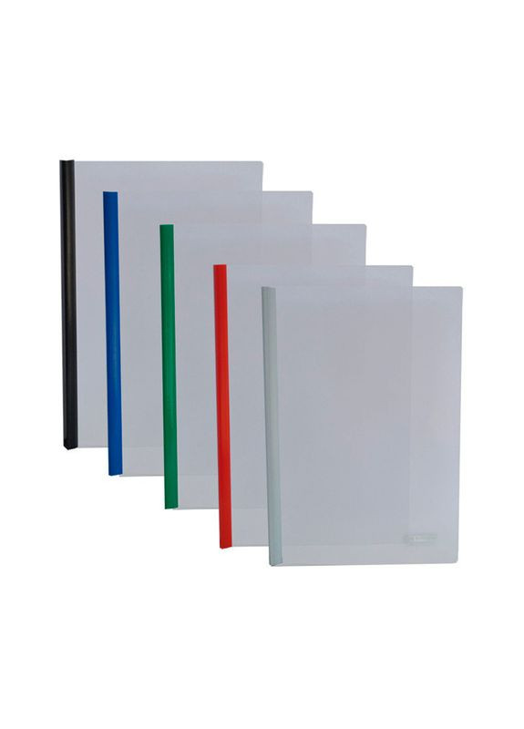 Папка-скоросшиватель 65листов/10 мм, с прижимной планкой, 160/160 мкм BM.3371-99 (4823078912954) Чёрный Buromax (306903664)