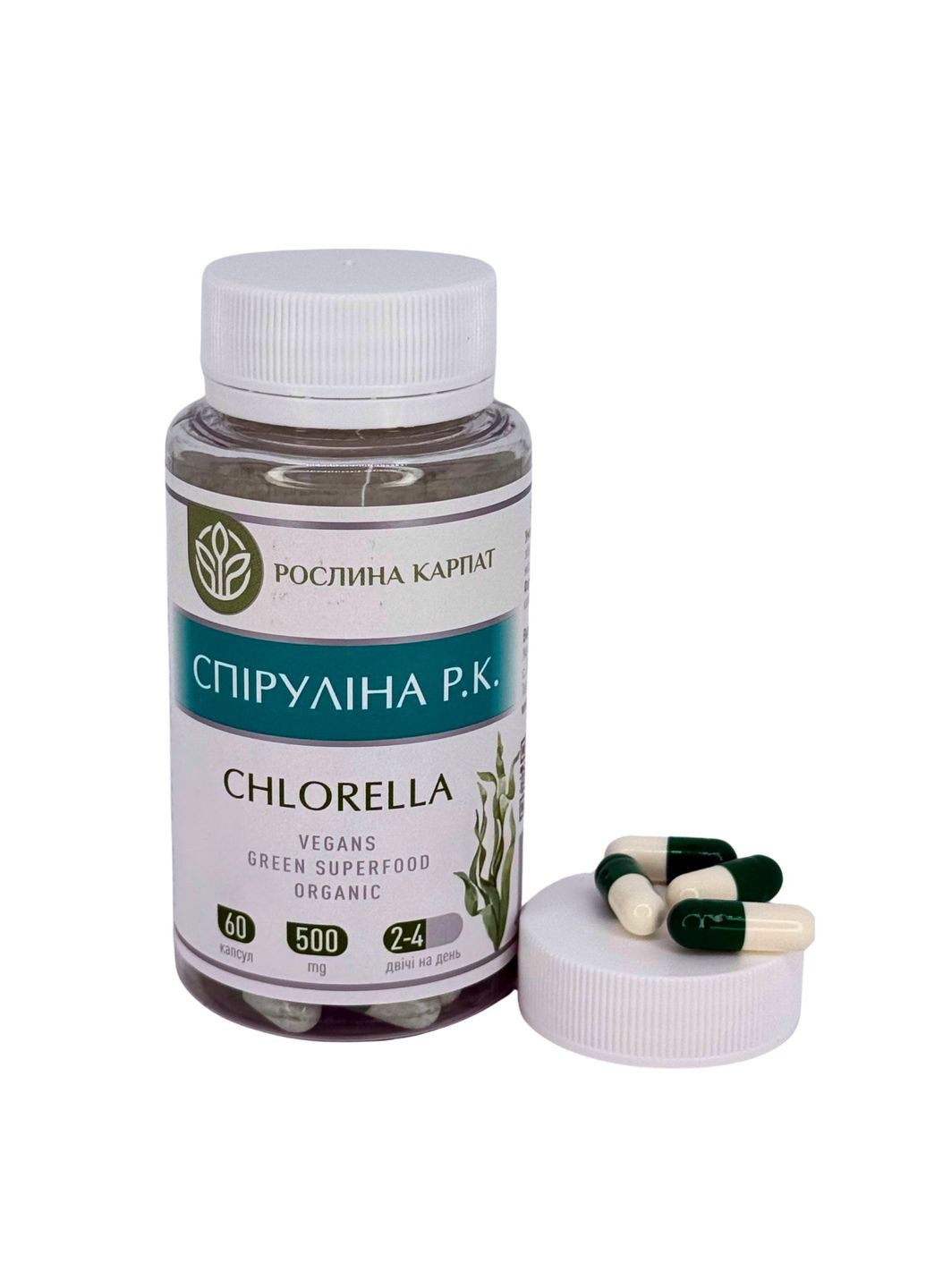 Спирулина Chlorella от — суперфуд для энергии, детокса и поддержания здоровья Рослина Карпат (334293068)