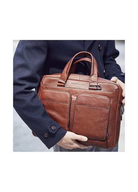 Чоловіча сумка BK SQUARE Tobacco з відділ. для ноутбука 15"/iPad Air/Pro з CONNEQU (CA2849B3_CU) Piquadro (387481694)