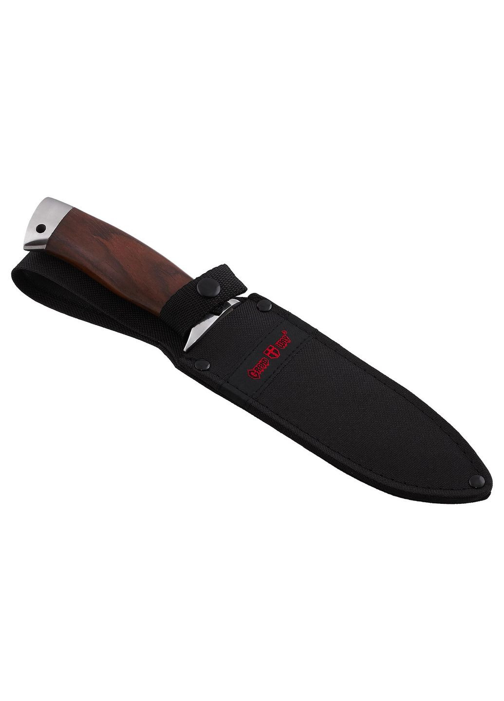 Нож тактический охотничий финка с широким клинком и деревянной рукоятью. Сталь 440С. GW2432 Grand Way (370770671)