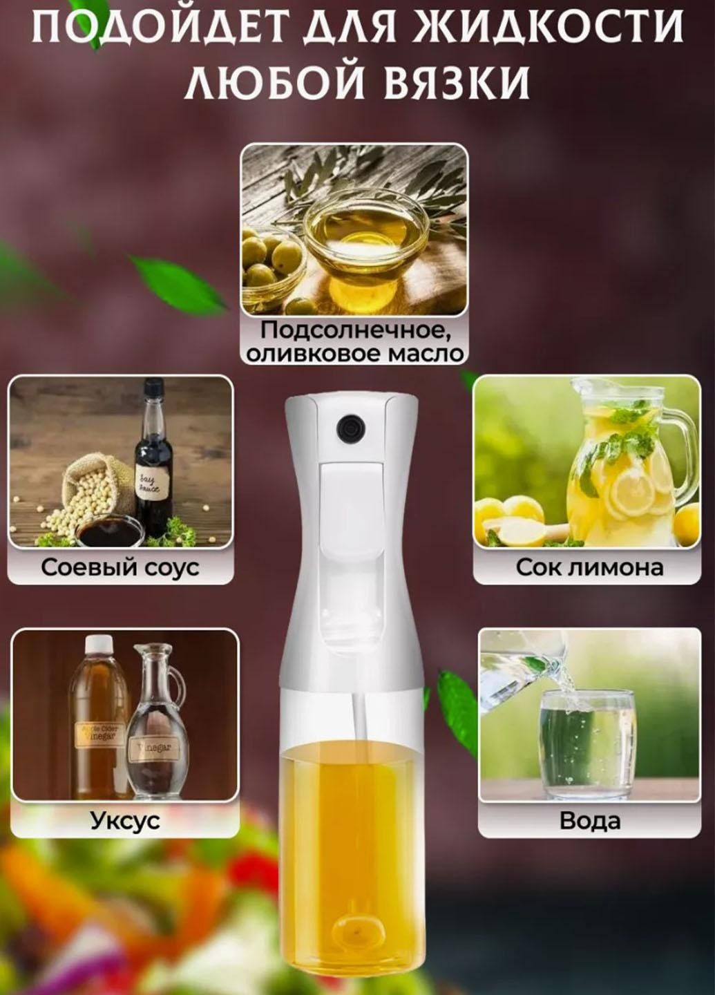 Пляшка диспенсер для олії та оцту Oil Spray Bottle з розпилювачем 200 мл Idea MAG-595 (292013881)