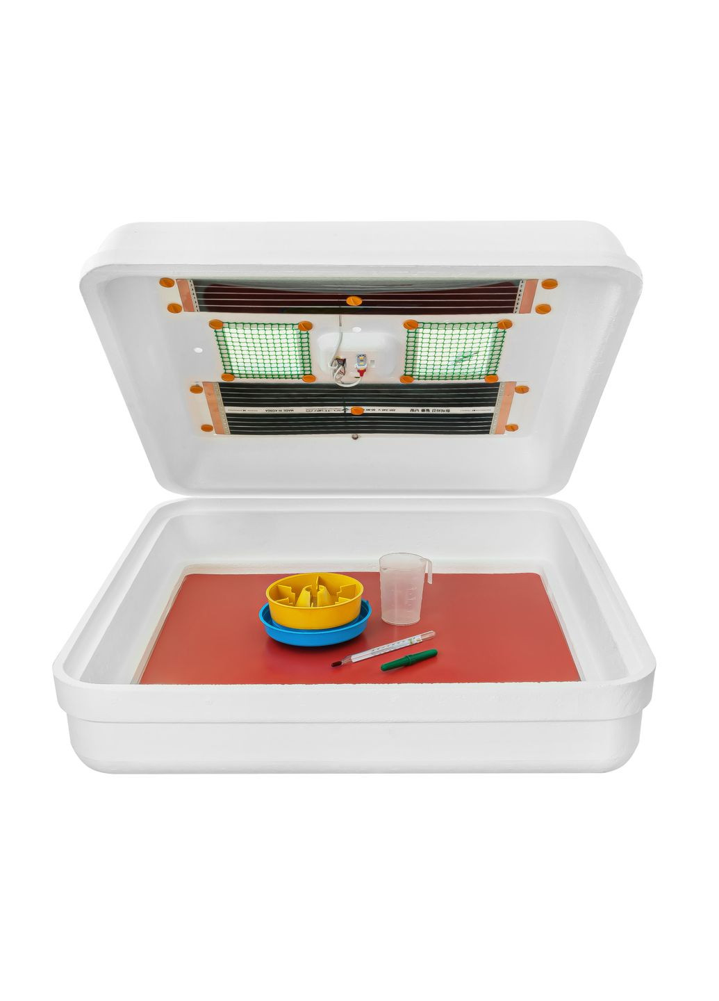 Ясла брудер для пташенят «» на 100 добових курчат з інфрачервоним нагрівачем Рябушка (322265272)