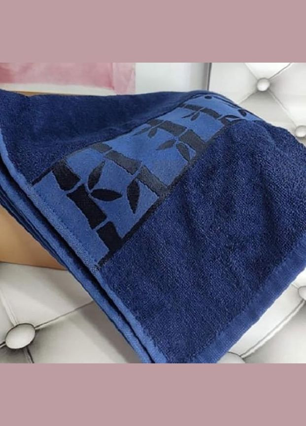 Махровая простыня "Gold Lacivert" 200х220см Belizza (372292240)