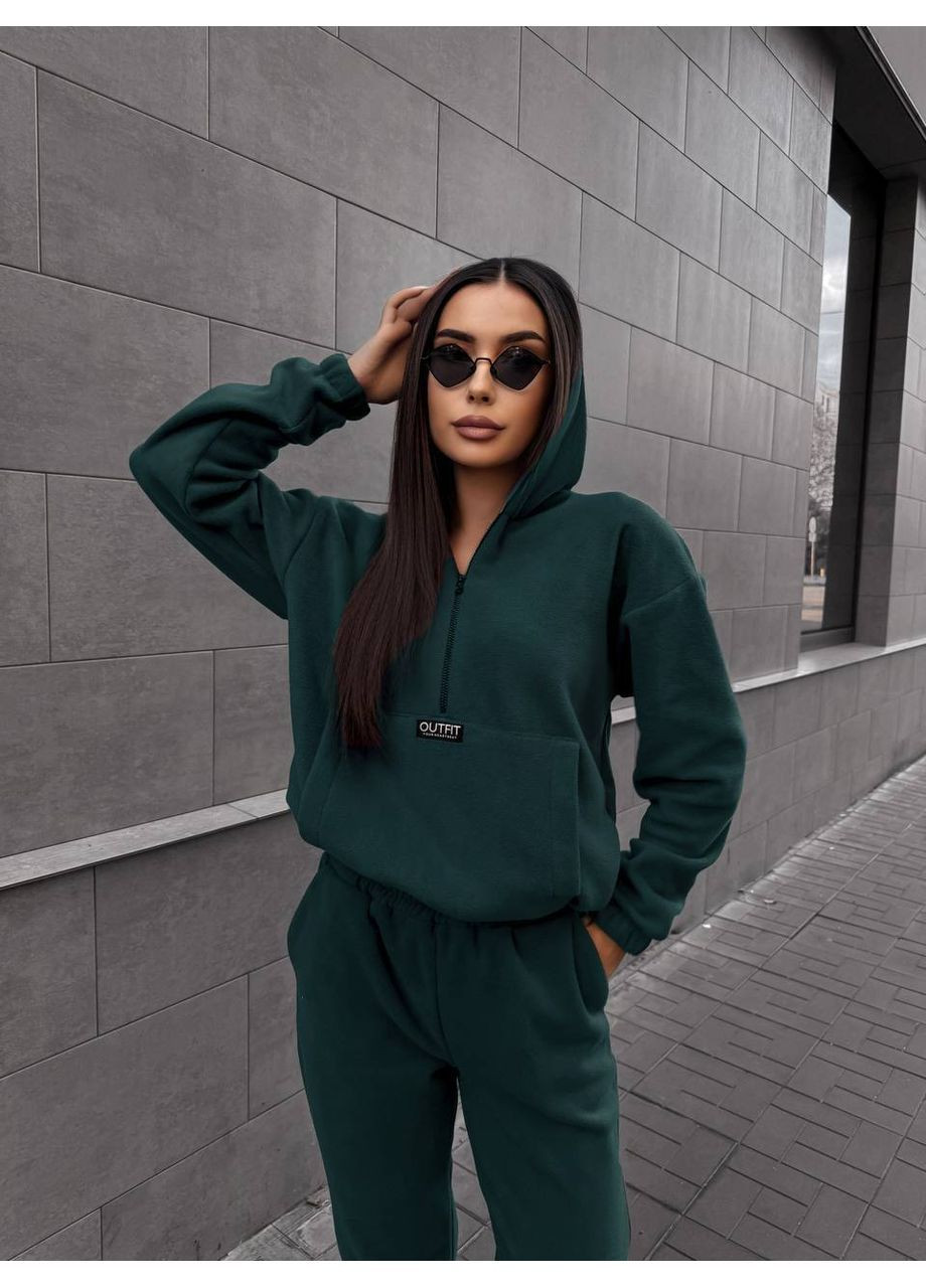 Женский теплый костюм с капюшоном. No Brand (364550238)