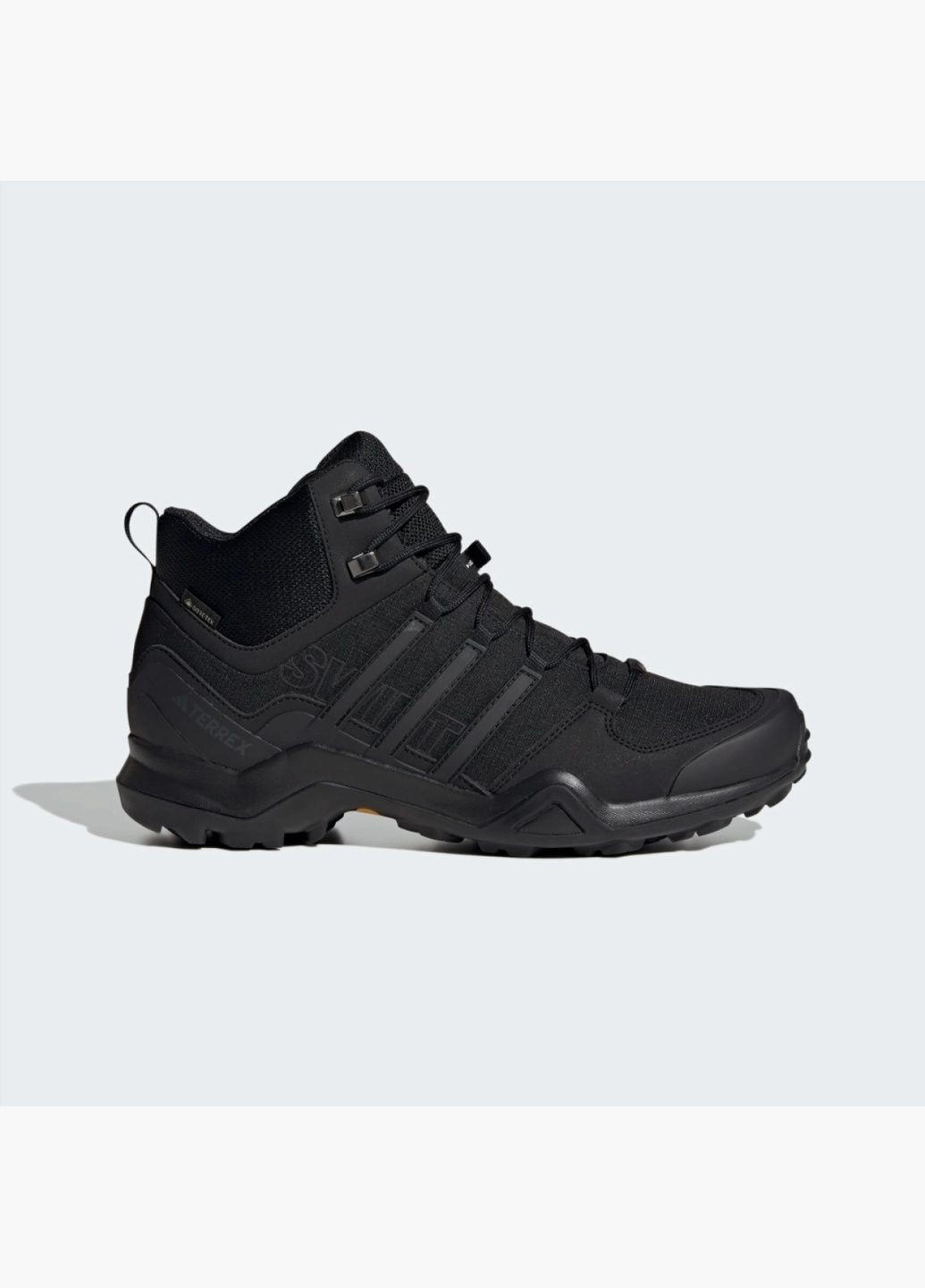 Черные кроссовки мужские terrex swift r2 mid gore-tex hiking black if7636 adidas