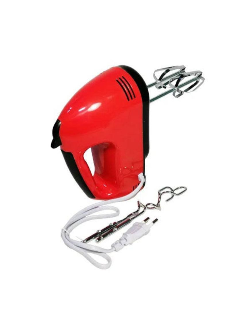 Миксер ручной R.6633R 7 скоростей 260 Вт Красный Domotec (346494082)