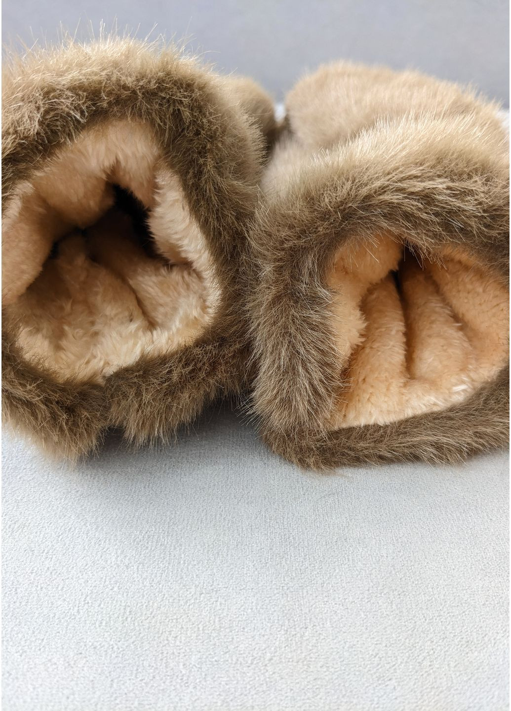 Утепленные меховые перчатки для зимы INNOE Рукавиці (369892838)