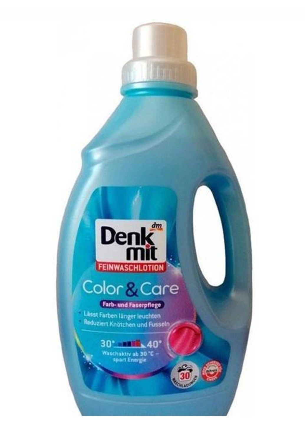 Гель для стирки деликатных вещей Feinwaschlotion Color&Care 1500мл 30 стирок Denkmit (331787118)