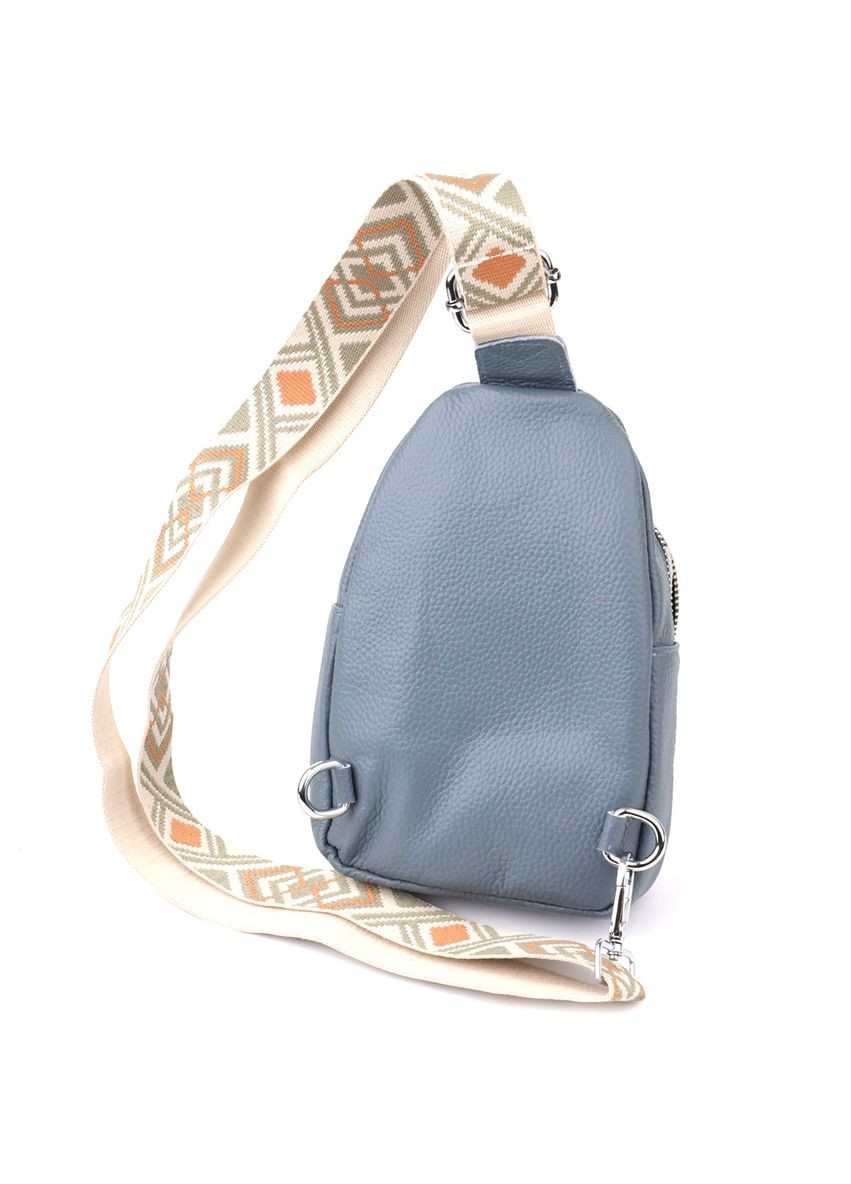 Универсальная женская сумка-слинг из натуральной кожи 22937 Vintage (362418099)