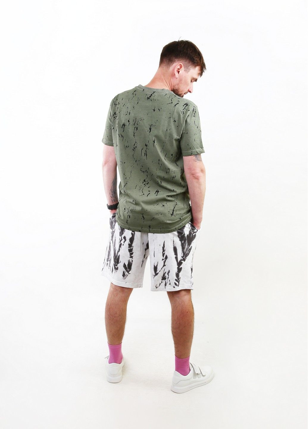 Хакі (оливкова) футболка Eksi-1