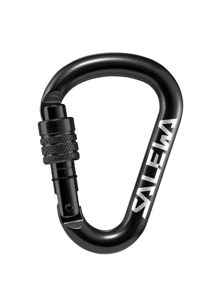 Карабін HMS Screw G2 Чорний Salewa (334347908)