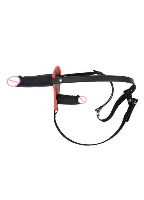 Двосторонній страпон - Double StrapOn - 13,5/10*3,5 см No Brand (368892399)