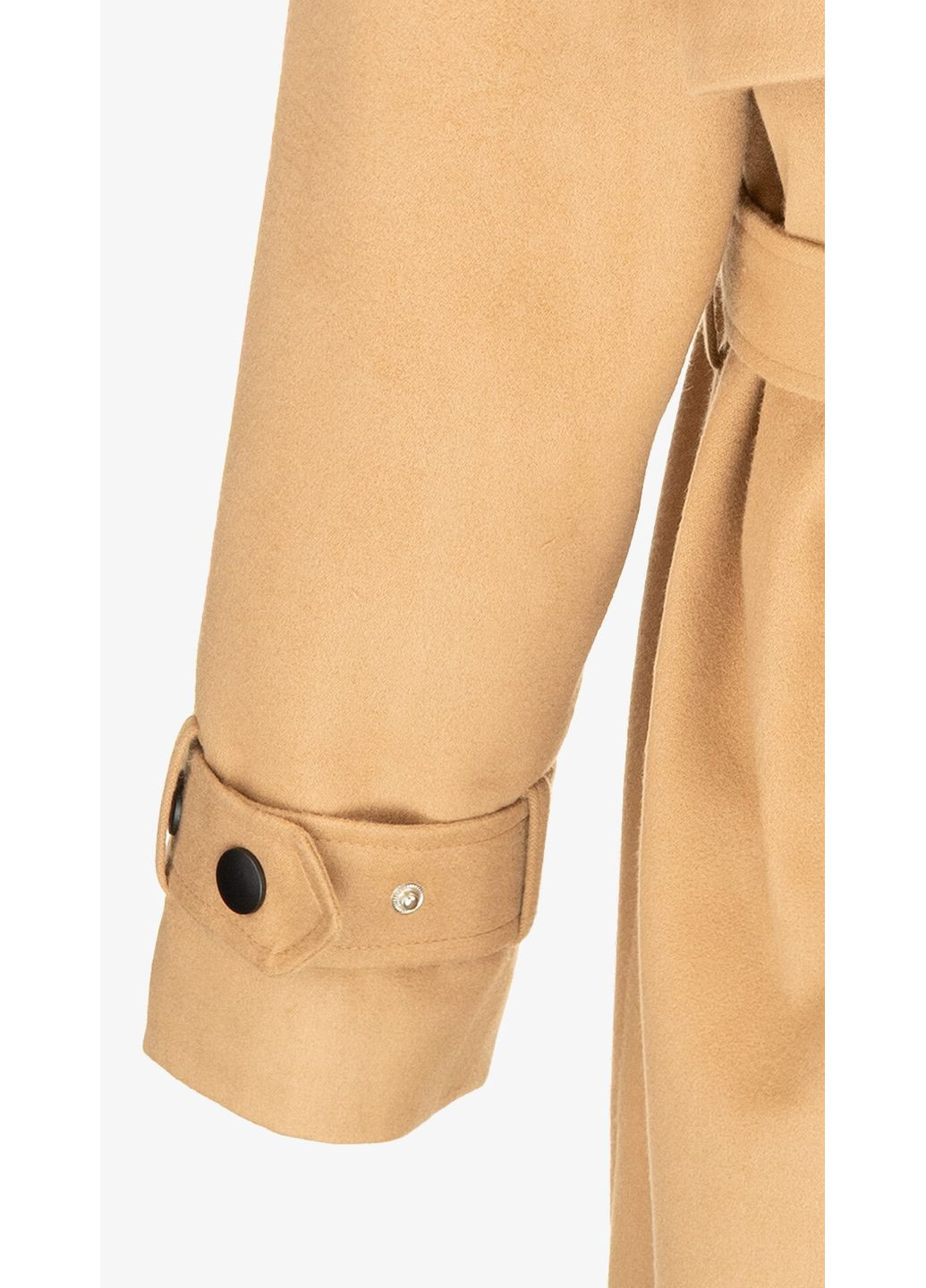 Бежеве демісезонне Пальто однотонне жіноче 01 shop (2000999163142) On me