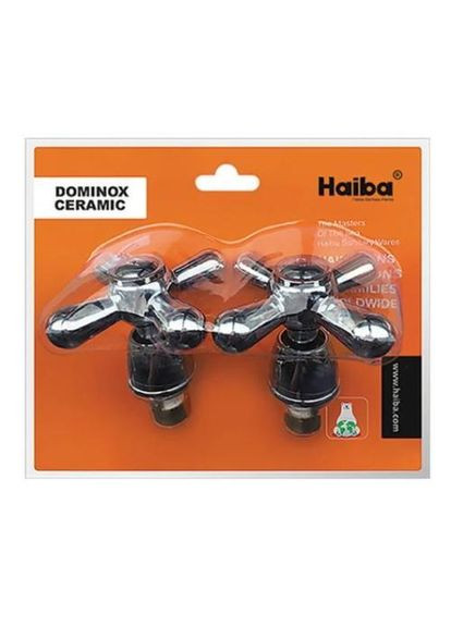 Ручки с кранбуксами для смесителя DOMINOX (пара) Haiba (361151223)