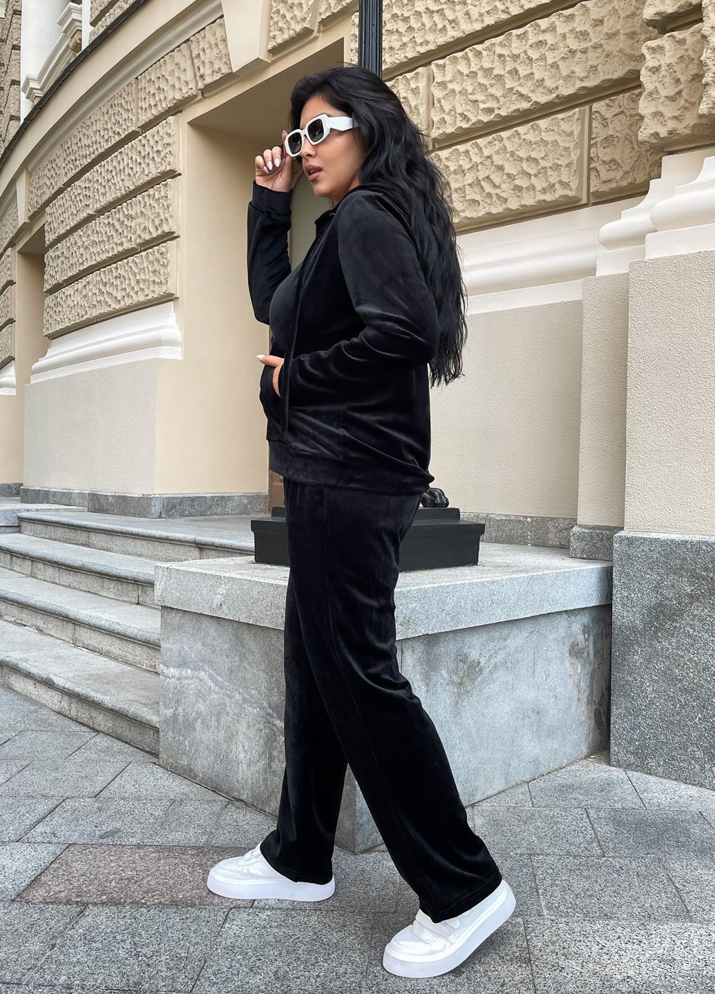 Велюровый спортивный костюм на молнии Modena (322721965)