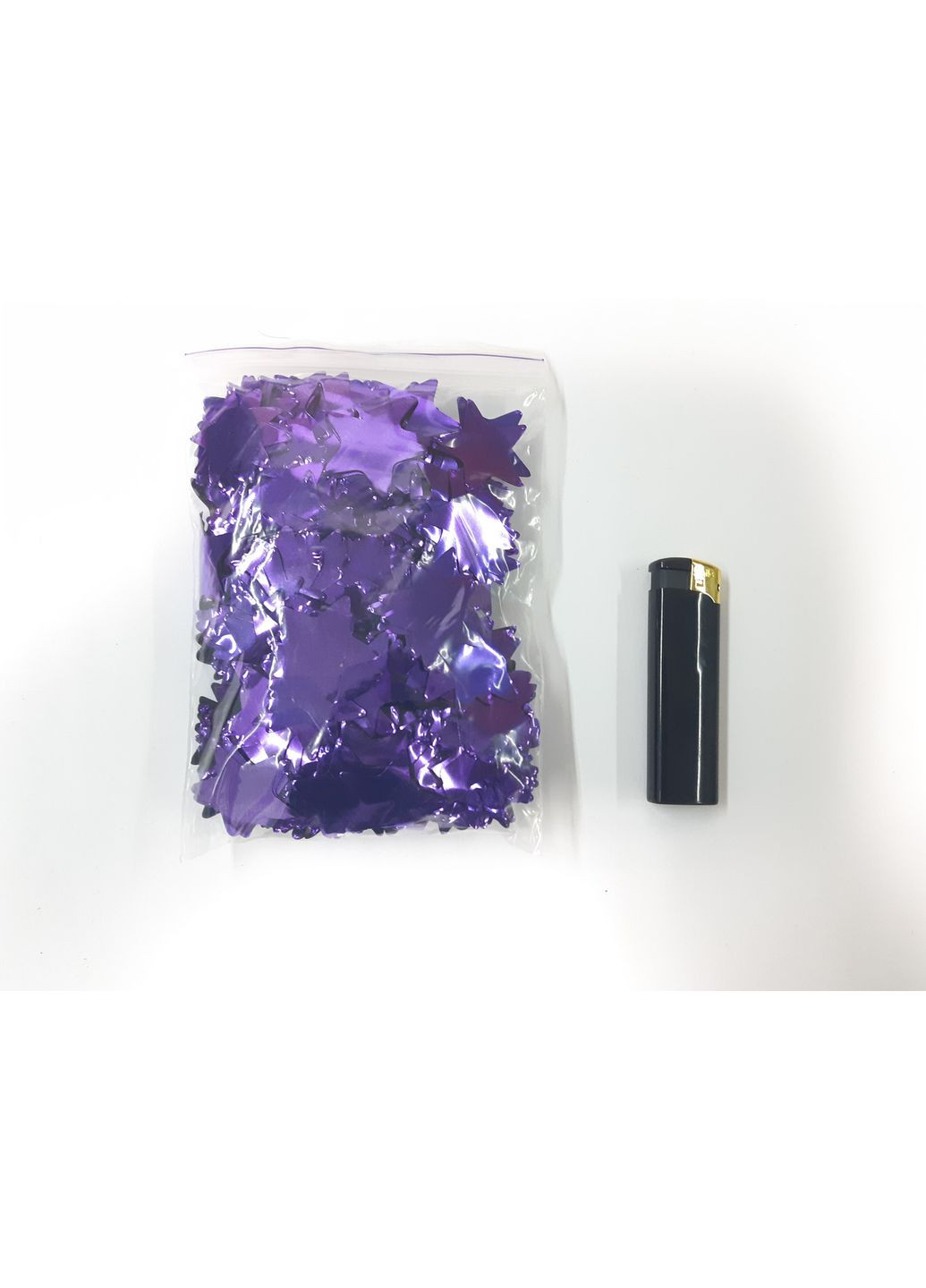 Фиолетовые фольгированные звезды No Brand (368969744)