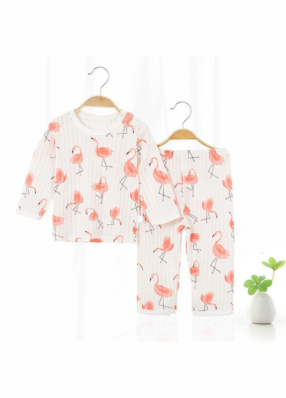 Рожева всесезон піжама дитяча з принтом ( ) (8516) Qoopixie