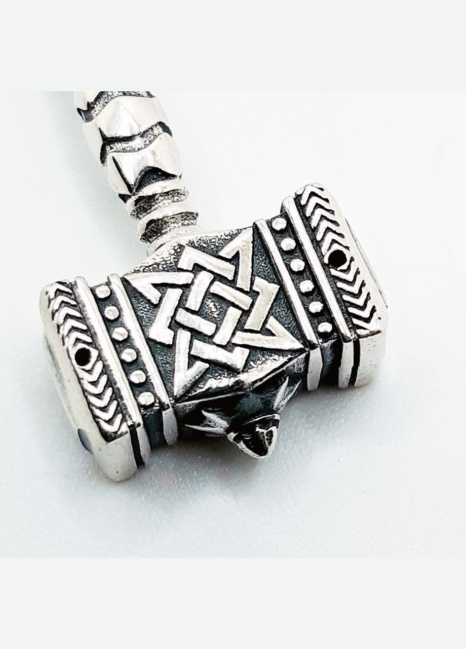 Підвіска срібло 925° 5,12г. мель оберег квадрат зварога () Bigsun 1446 (305583178)