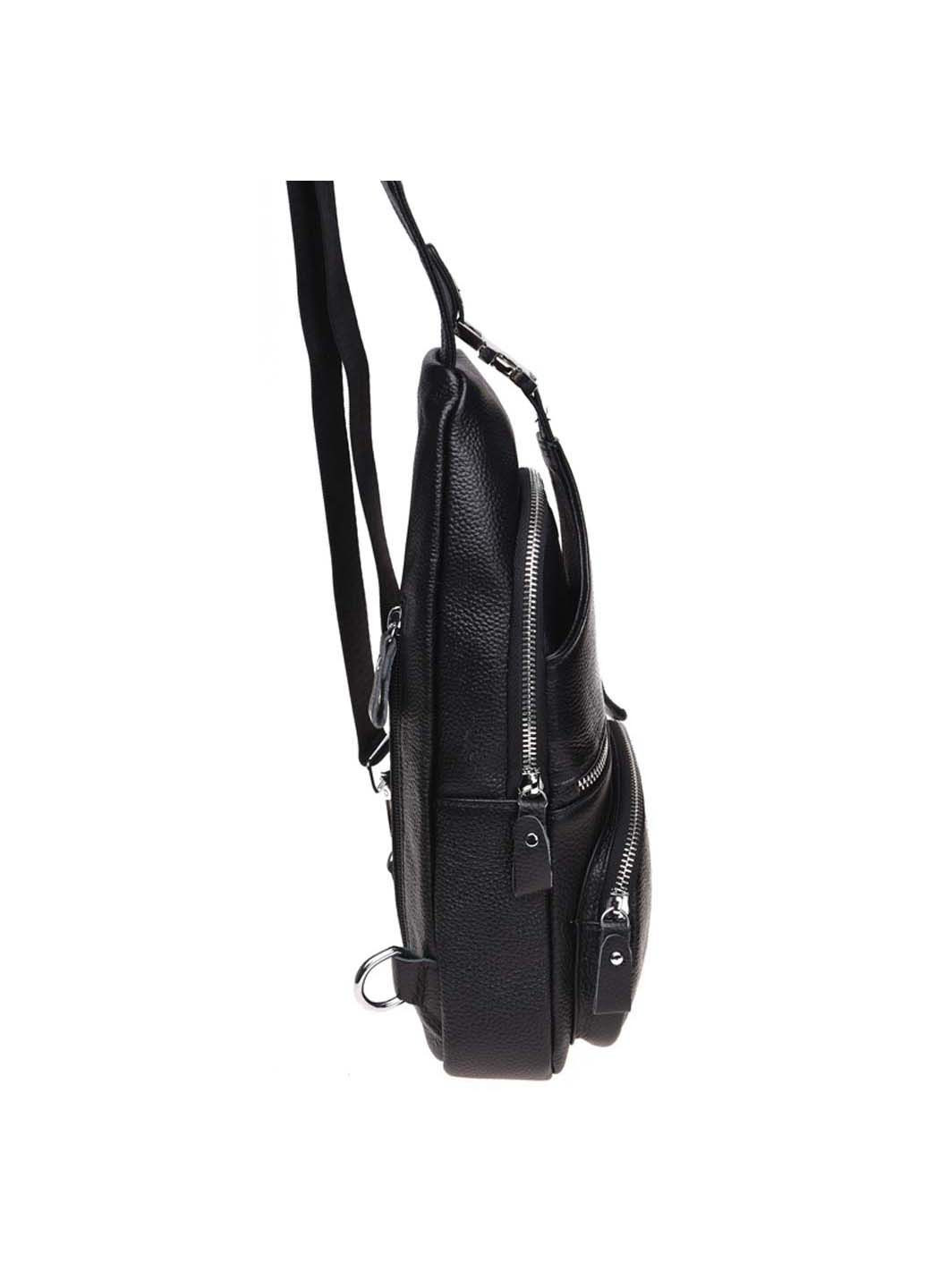 Рюкзак Borsa Leather k15026-black (282615484)