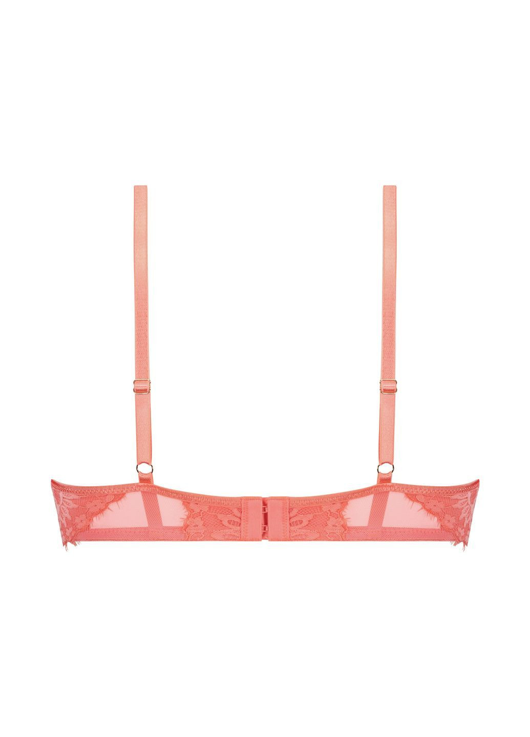 Коралловый бюстгальтер kali ud мягкая чашка деми Hunkenmoller