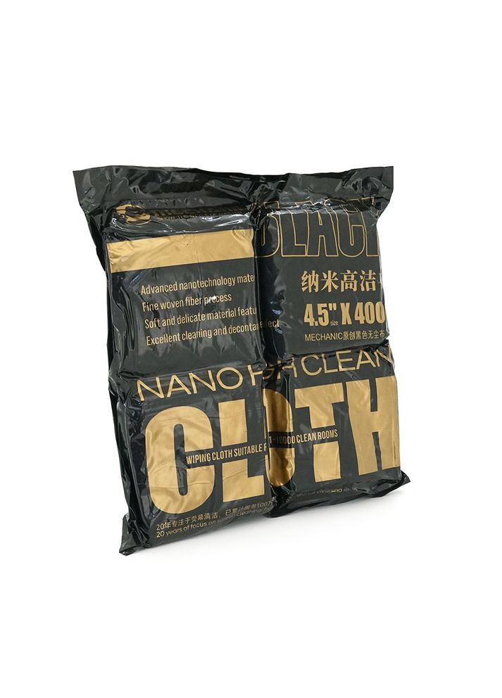 Салфетки Nano Black 4,5 дюйма (11,5*11,5 см), для электронной техники, 400 шт. Mechanic (361111524)