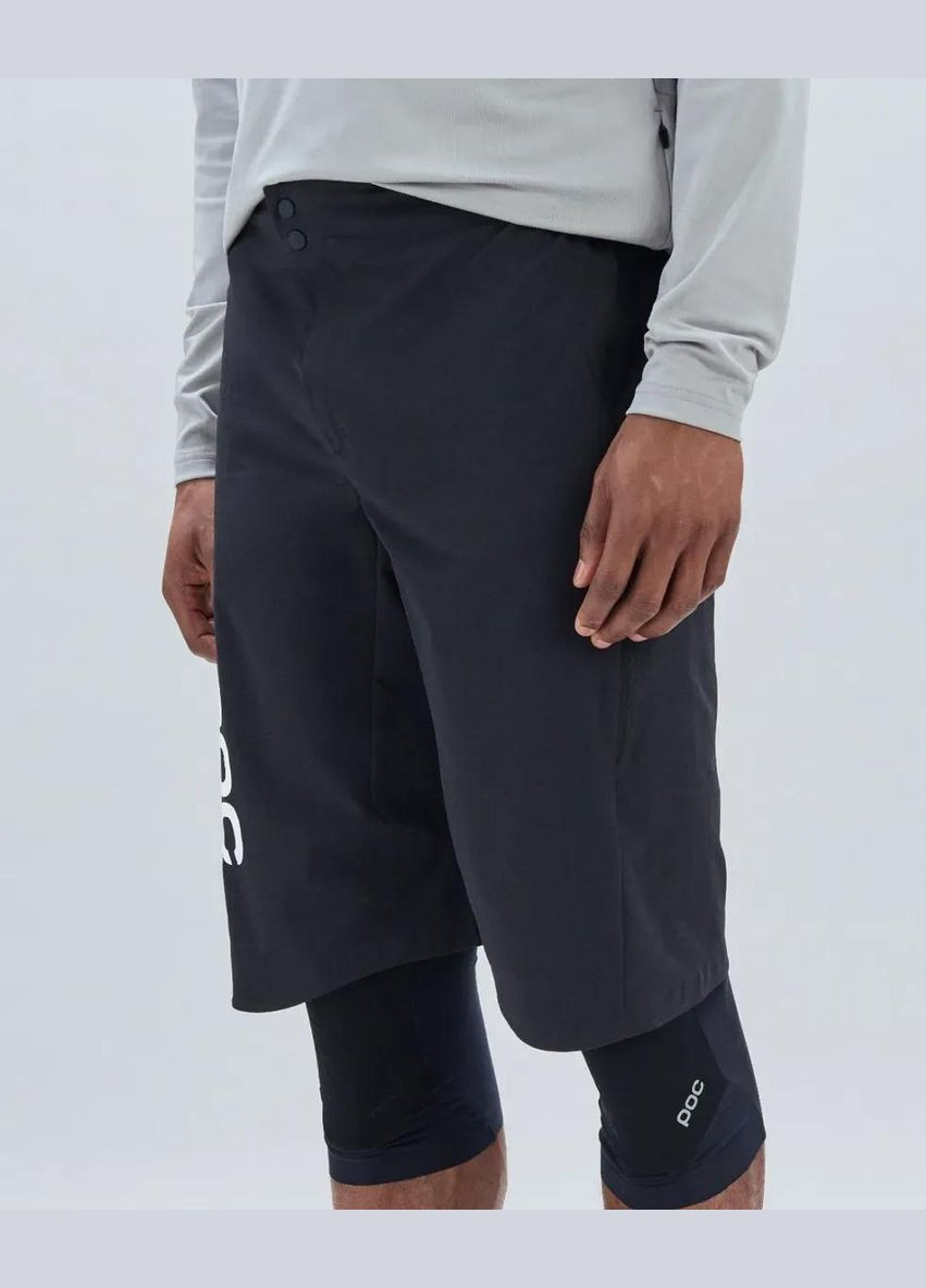 Шорти велосипедні чоловічі Guardian Air Shorts, Uranium Black, POC (334672823)