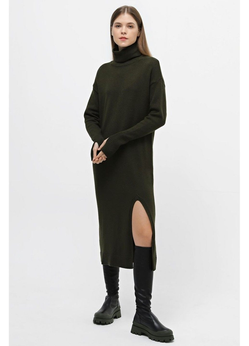 Оливкова (хакі) сукня pw882 Sewel