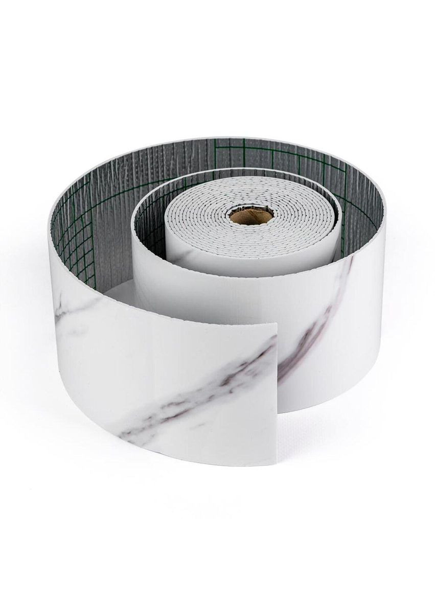 Плінтус вініловий самоклеючий 5000х100х2мм Глянцсовий (D) SW-00002119 Sticker Wall (315348988)