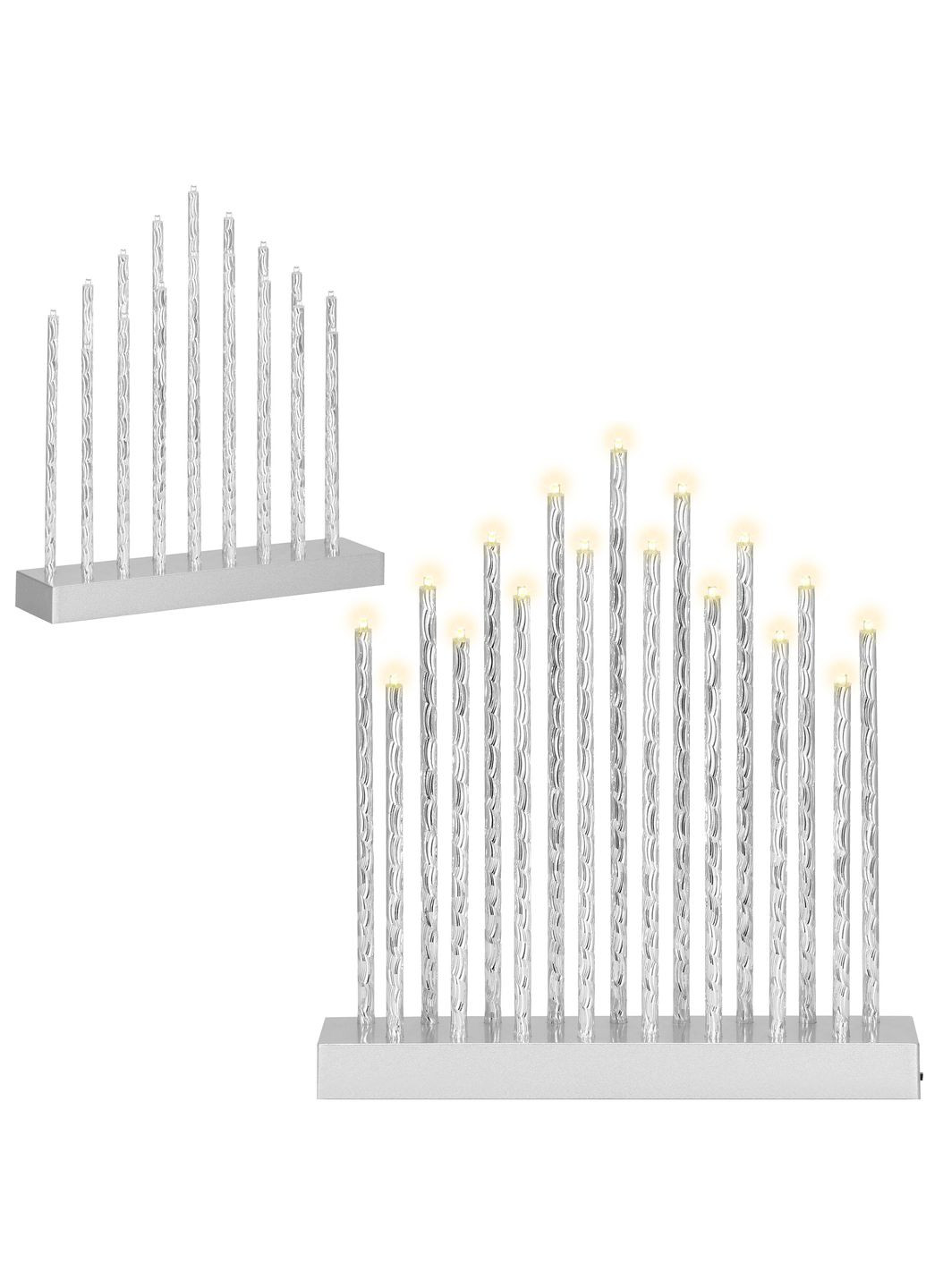Декоративный светильник (подсвечник) на батарейках 17 LED Springos cl0852 (275653589)