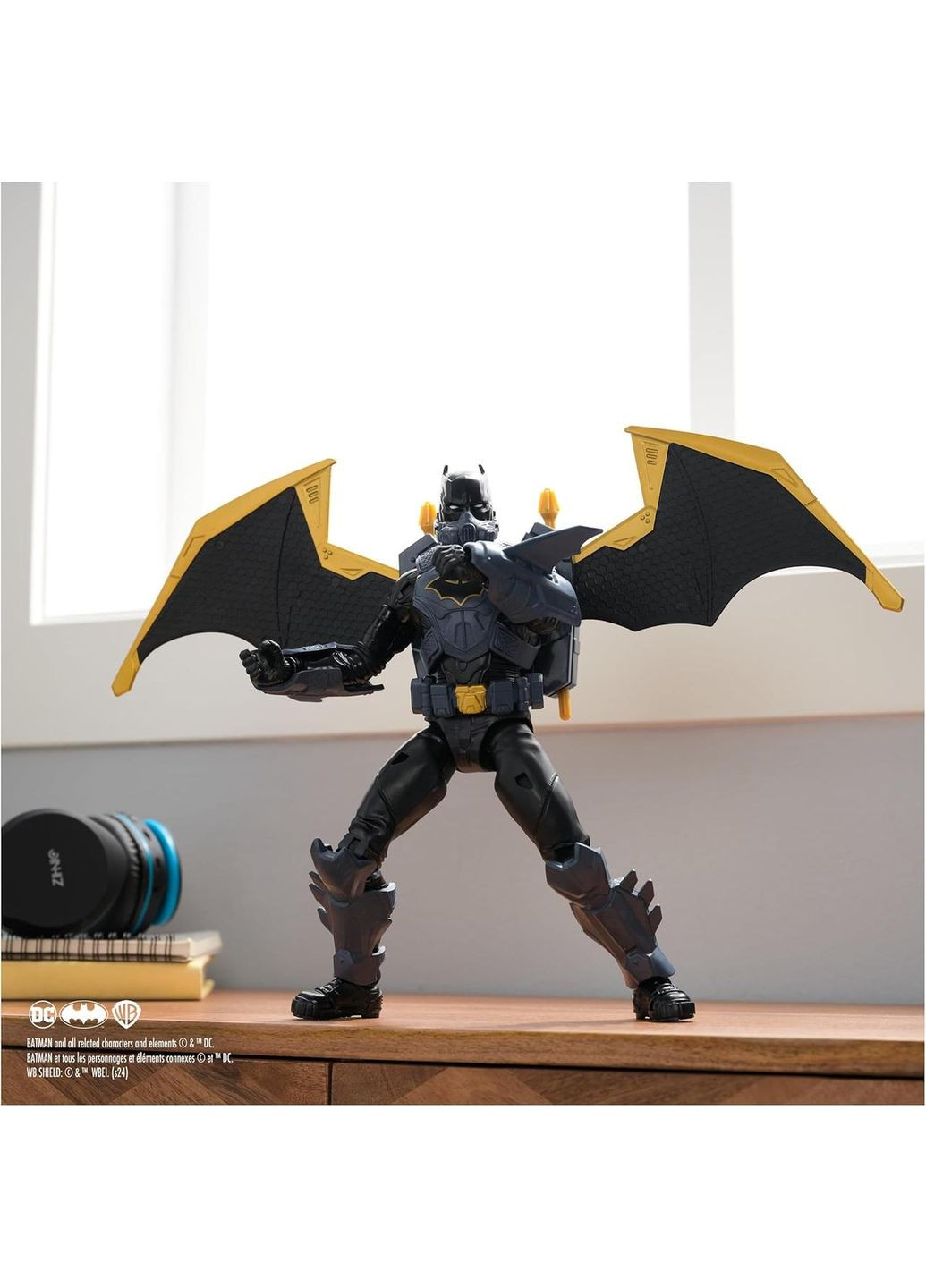 Оригинал DC Comics Batman Adventures Action Figure Бэтмен 30 см игровая фигурка с раскладными крыльями Spin Master (365251745)