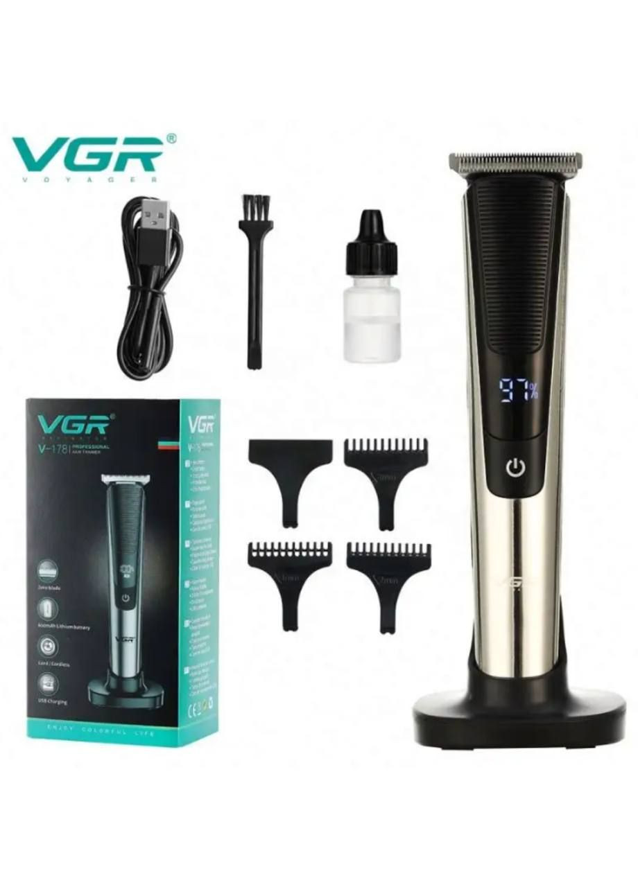 Профессиональный аккумуляторный триммер для волос VGR v-178 (280942095)