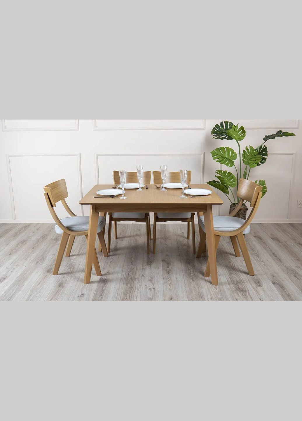 Стіл розкладний Мілан 1100/1400x700x750 дуб Prestol (352267739)