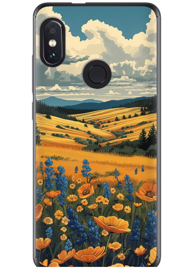 Силіконовий чохол 'Українське поле' для Endorphone Xiaomi Redmi Note 5 (288578776)