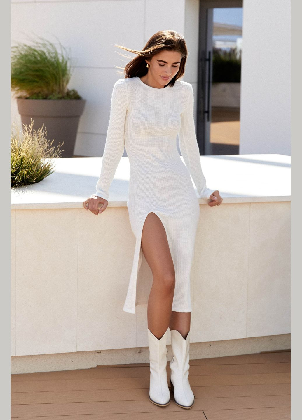 Молочное сукня ST-Seventeen