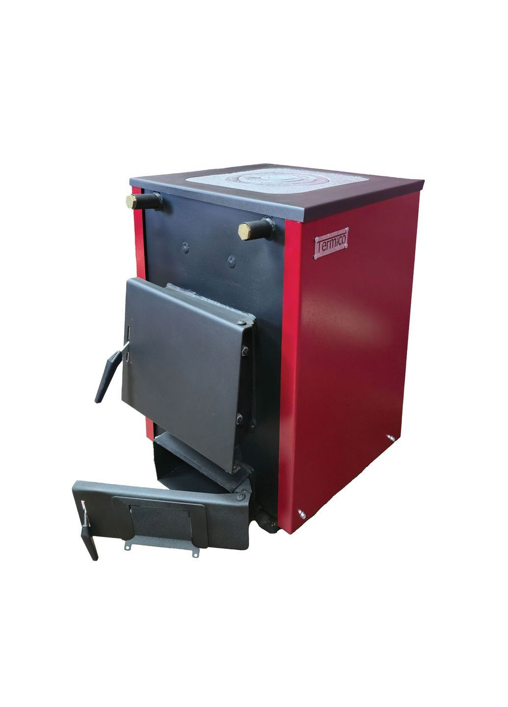 Котел твердопаливний КВТ 14 кВт Червоний termico (365730411)