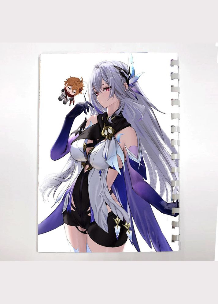 Блокнот Скетчбук Скірк Геншин удар Genshin Impact (sk0190) No Brand (327005757)