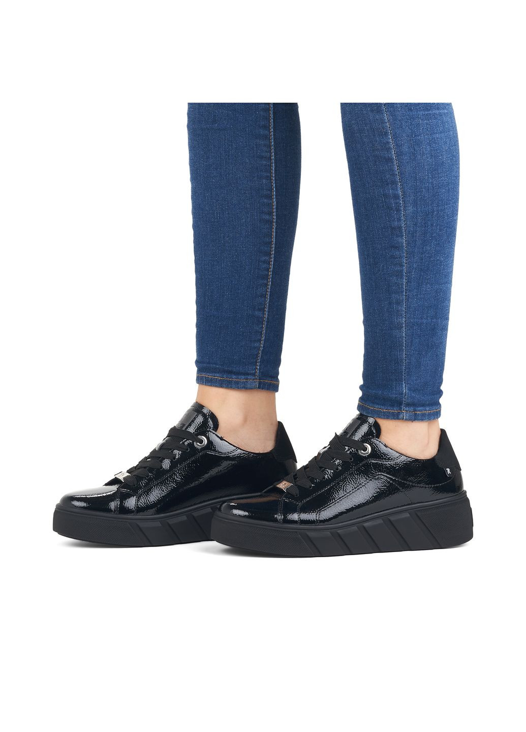 Rieker Демисезонные повседневные туфли черный з, германия — демисезон (298796705)